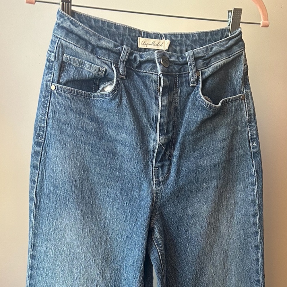 One of a kind DENIM JEANS - Unpublished Brand, Size 27